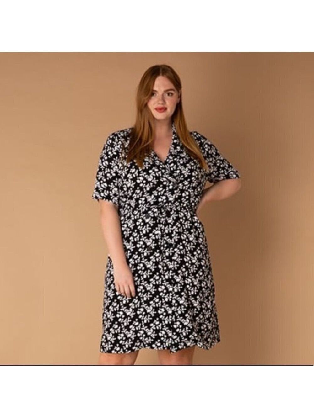 ** NEW YEST The Netherlands 80’s Inspired Ditsy Floral Dress Size 10